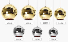 Load image into Gallery viewer, Globe Wide Mini Glass Pendant Lights 7 &amp; 3/4&quot;