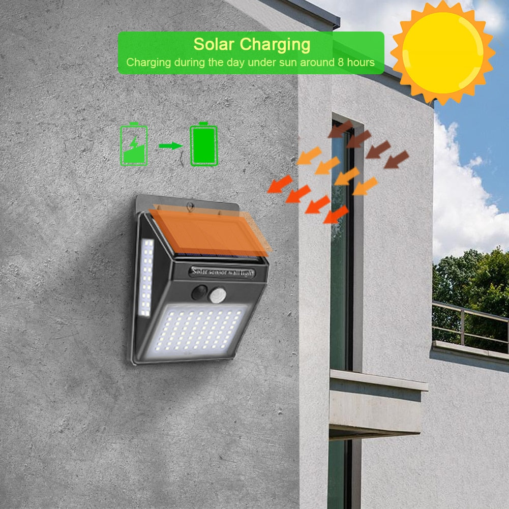 Sol - Solar Powered Motion Sensor Outdoor Light