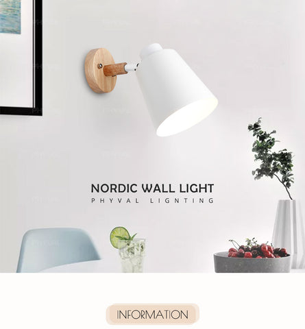Image of Modern Nordic Lantern Wall Lamp
