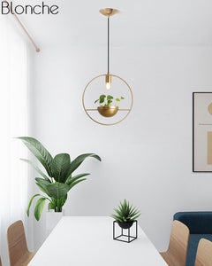 Althea - Modern Nordic Planter Lamp