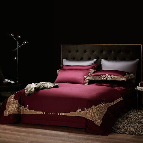 Image of Vienna Square Duvet Cover Set (Egyptian Cotton)