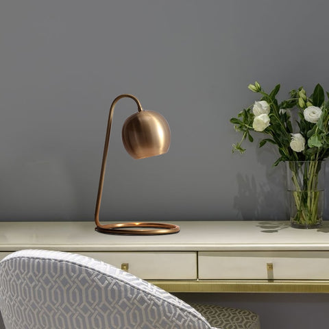 Image of Lark - Copper Plated Retro Table Lamp