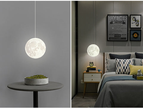 Image of Full Moon 3D Hanging Lamp