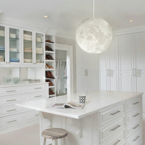Image of Full Moon 3D Hanging Lamp