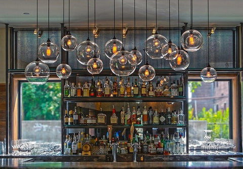 Image of Gia - Glass Dome Hanging Lamp