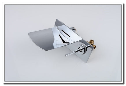 Wall Bathroom Sink Faucet LED