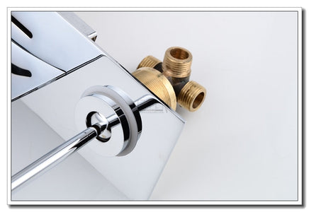 Wall Bathroom Sink Faucet LED