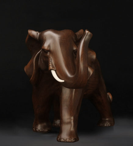 Image of Resin Elephant - Figurine Home Statue