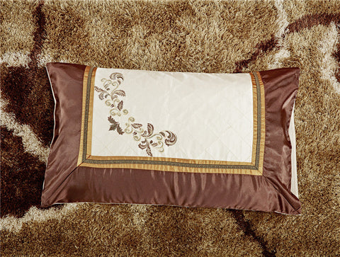 Image of Luxury Silk Cotton Royal Bedding Set