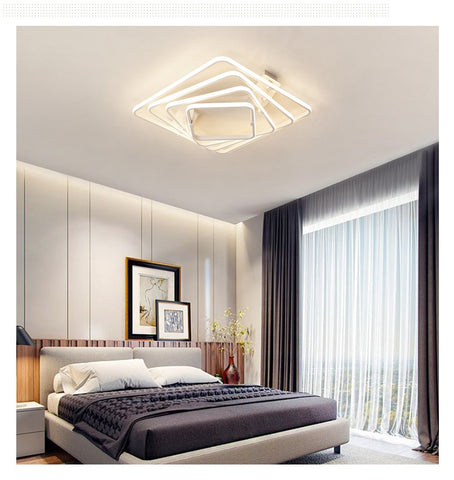 Image of Dilan - Modern LED Twist Layer Ceiling Light