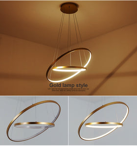 Indoor Modern Circular Ring Chandelier
