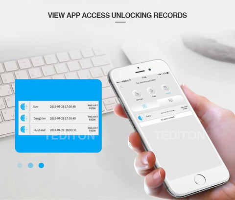 Image of Bluetooth Smart Lock Electronic