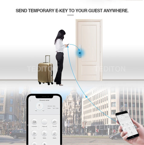Image of Bluetooth Smart Lock Electronic