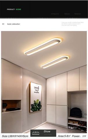 Modern LED Hallway Corridor Ceiling Lights