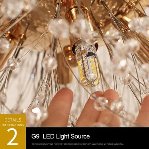 Image of Spark Ball LED Chandelier Lighting