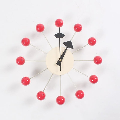 Image of Decor wall clock wooden ball clock