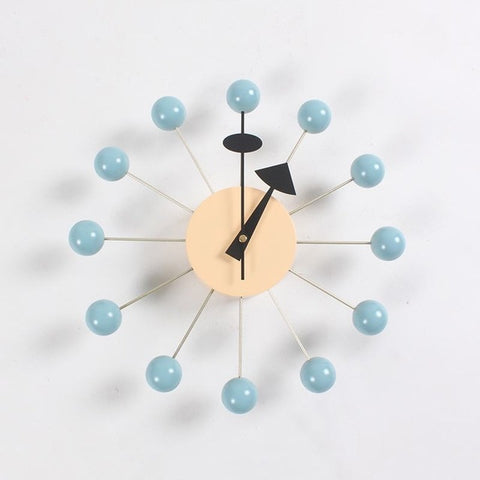 Image of Decor wall clock wooden ball clock