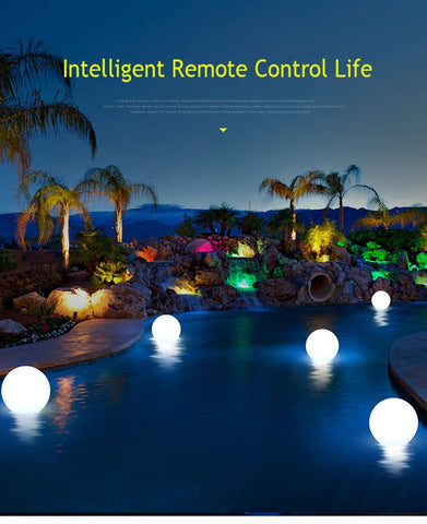 Image of Waterproof LED Garden Ball Light RGB