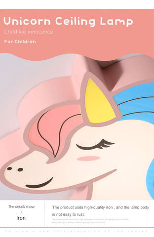 Image of LED Unicorn Kids Room Light