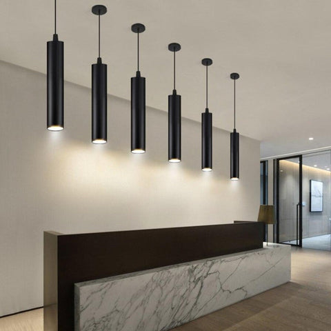 Image of Dimmable LED Pendant Lamp Long Tube