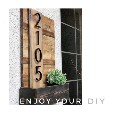 Image of Modern House Numbers