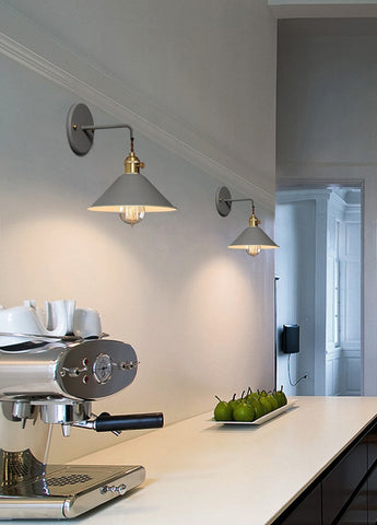 Image of Linus - Vintage Plated Wall Lamp