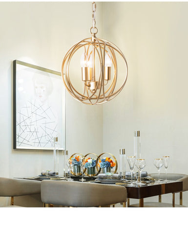Image of Arbor - Modern Hanging Cage Lamp