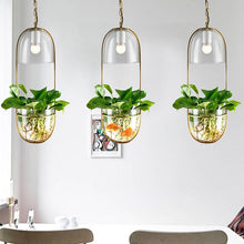 Load image into Gallery viewer, Lileas - Modern Hanging Planter Lamp