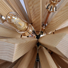 Load image into Gallery viewer, Burst - Wooden Pendant Light