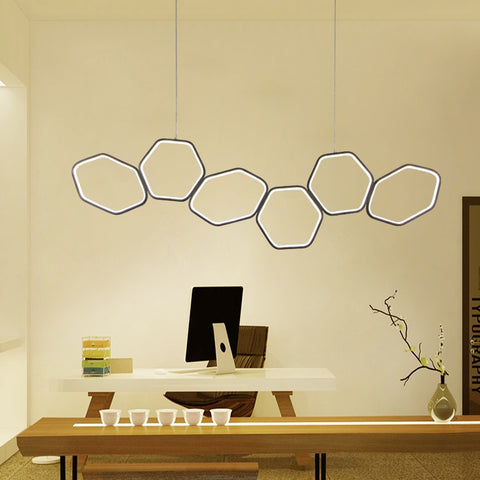 Image of Jocasta - Art Deco LED Geometric Chandelier