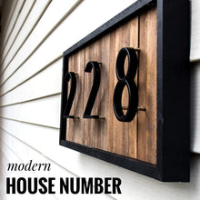 Load image into Gallery viewer, Modern House Numbers