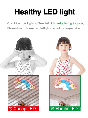 Image of LED Unicorn Kids Room Light