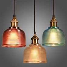 Load image into Gallery viewer, Sosie - Retro European Color Glass Pendant Light