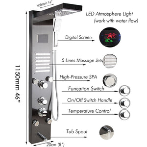Shower Column Faucet Bath