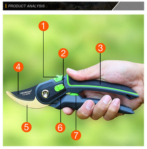 Profesional Large Grip Pruning Shears