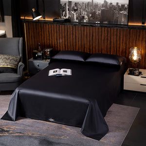 Black Egyptian Cotton Cover Bed - Set