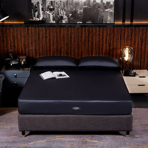 Black Egyptian Cotton Cover Bed - Set