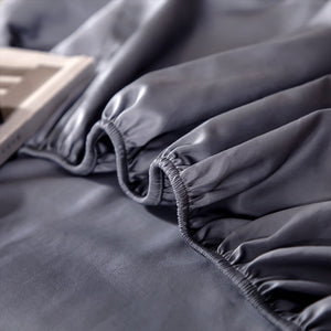 Black Egyptian Cotton Cover Bed - Set