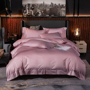 Black Egyptian Cotton Cover Bed - Set