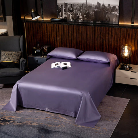 Image of Black Egyptian Cotton Cover Bed - Set