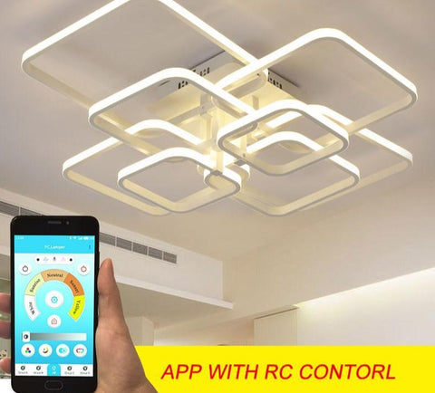 Image of Modern LED Chandelier Lighting App control/Remote control