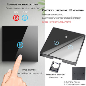 Smart Touch Switch Light - Wifi
