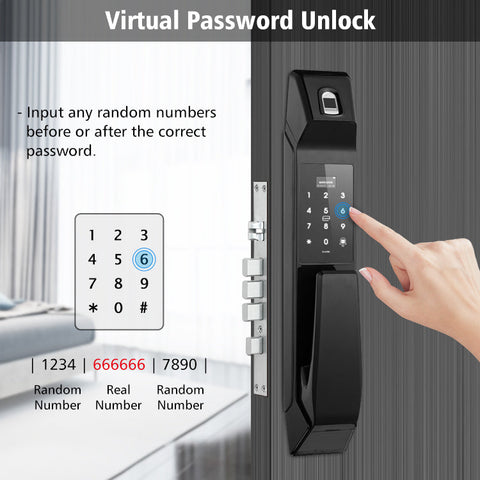 Image of Automatic Smart Fingerprint Door Lock