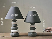 Load image into Gallery viewer, Stonia - Modern Ceramic Stone Pile Lamp