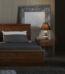 Stonia - Modern Ceramic Stone Pile Lamp