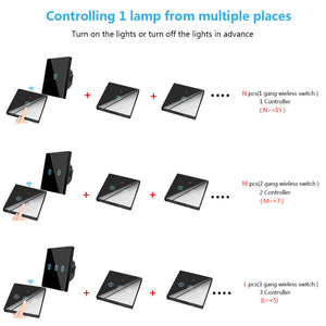 Smart Touch Switch Light - Wifi
