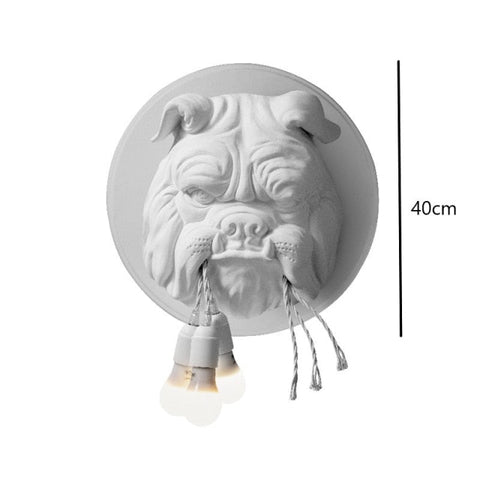 Image of Bulldog Wall Light Lamp Decoration