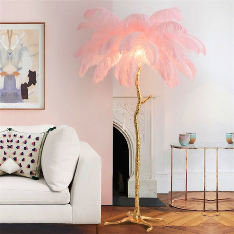 Image of Multi-Feather Floor Lamp