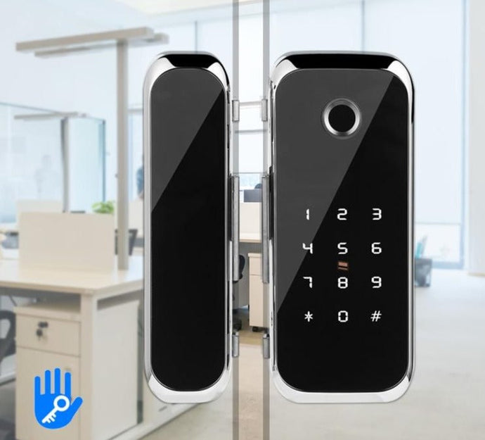 Bluetooth Fingerprint Glass Door Lock