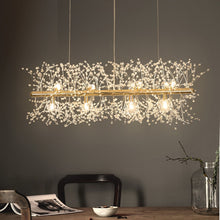 Load image into Gallery viewer, Snowflake Crystal Living &amp; Dining Room Chandelier